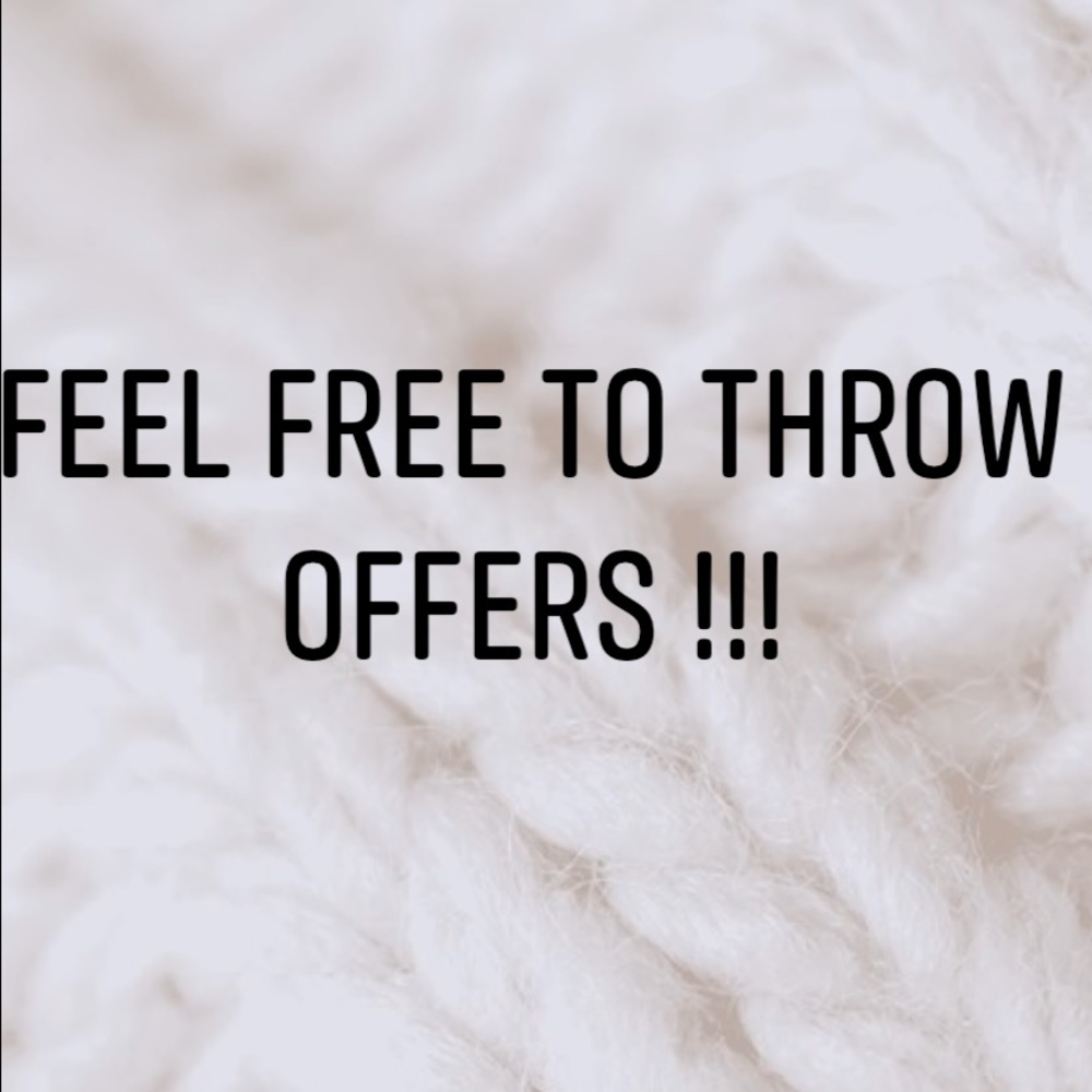 WILLING TO NEGOTIATE OR MAYBE TRADE❤️